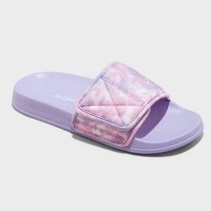 Cat & Jack Purple and Pink Kids Slide Sandals
Size XL (6)
New with Tags
